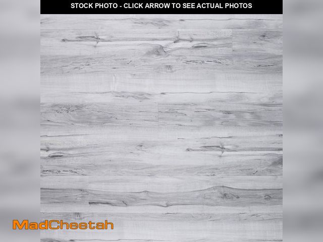 Lot 74-13769993 - Harbor View 12 MIL x 7 in. x 48 in. Light Gray Wood Look Click Lock Waterproof Vinyl Flooring (2 Box...