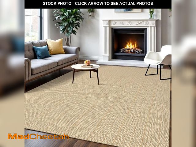 Lot 74-12510266 - IOHOUZE Washable Area Rug 6x9 Non Slip Rubber Backed Rugs for Living Room, Dining Room Rugs Bedroom ...