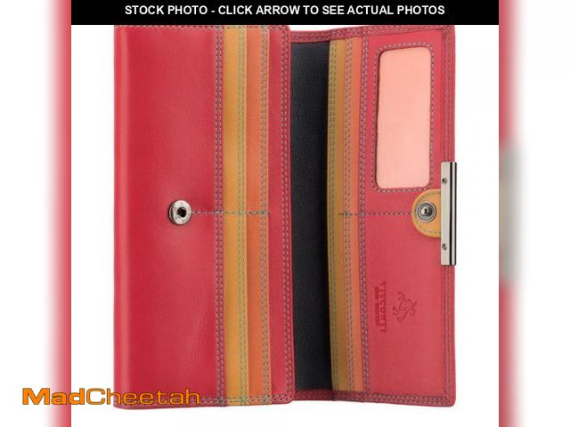 Lot 74-11558538 - VISCONTI RIO 11 Ladies Large Soft Leather Wallet Purse Clutch (Red/Rhumba) - UNUSED