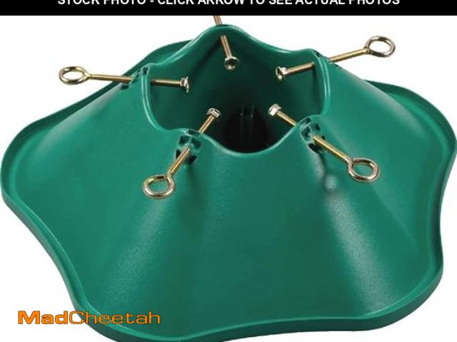 Lot 74-11187391 - Jack Post 506-ST Christmas Tree Stand, Green Plastic, 6 Ft. Tree - Quantity 1 - UNUSED
