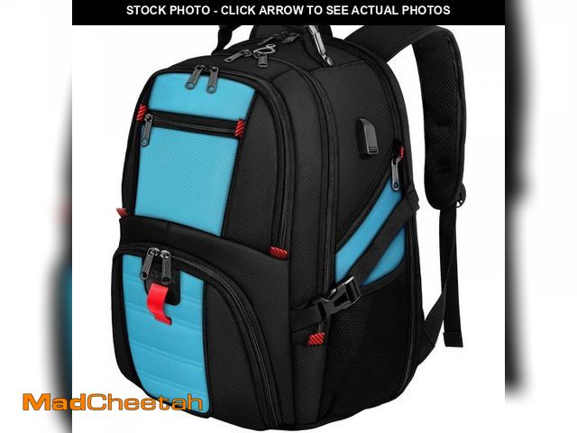 Lot 74-12444766 - YOREPEK 18.4 Laptop Backpack, Large Backpacks with USB Charger Port, TSA Friendly Flight Approved We...