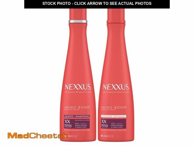 Lot 74-14270531 - Nexxus Bond Repair Shampoo &amp; Conditioner Bundle Amino Bond 2 Pack for All Types of Damaged Hair,...