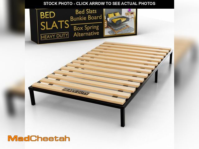 Lot 74-13786184 - Treaton, twin Size Bunkie Board Ã¢â¬â Heavy Duty Horizontal Bed Slats &amp; Wooden Support Board ...