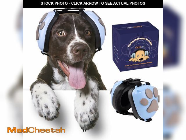 Lot 74-14208490 - Famikako Upgraded Dog Ear Muffs for Noise Protection - 22dB NRR Noise Cancelling Headphones with Dog...