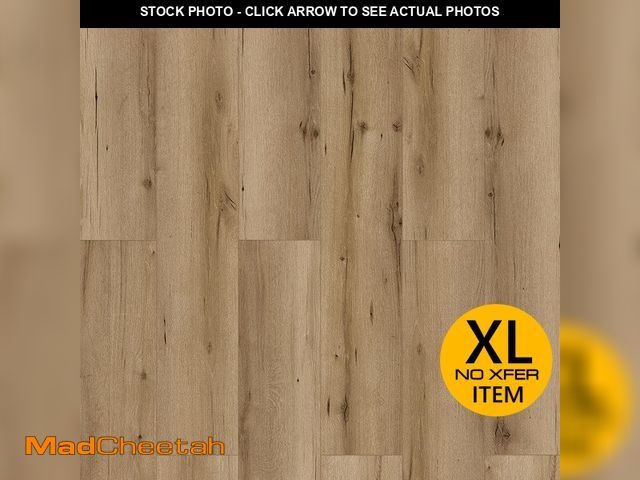 Lot 74-12856873 - Stratton Oak 9.5 in. W x 50.6 in. L Waterproof Hybrid Resilient Flooring (26.7 sq. ft./case) Total s...