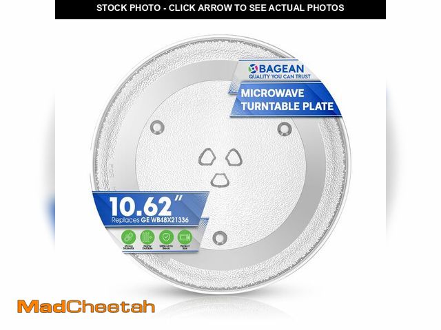 Lot 74-13952320 - Microwave Plate Replacement 10.6 Inch for WB48X21336 Microwave Oven Turntable Plate - GE Replacement...