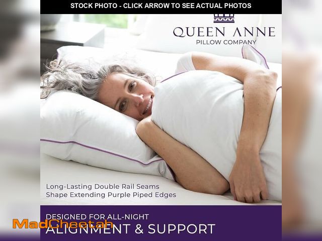 Lot 74-13836231 - Queen Anne Hotel Collection Queen Size Bed Pillow ÃÂ¢Ã¢âÂ¬Ã¢â¬Å Adjustable Down Alternative Pil...