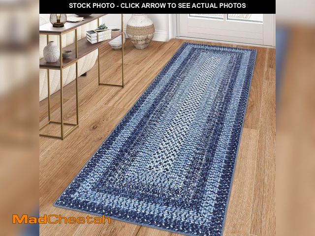 Lot 74-12510334 - LUXLOOM Washable Runner Rug 2x6 Runners for Hallways Non Slip Bathroom Rug Modern Soft Bedroom Area ...