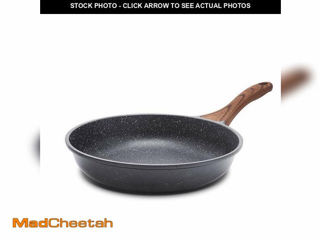 Lot 74-13574353 - SENSARTE 12.5 Inch Nonstick Frying Pan Skillet, Swiss Granite Coating Omelette Pan, Healthy Stone Co...