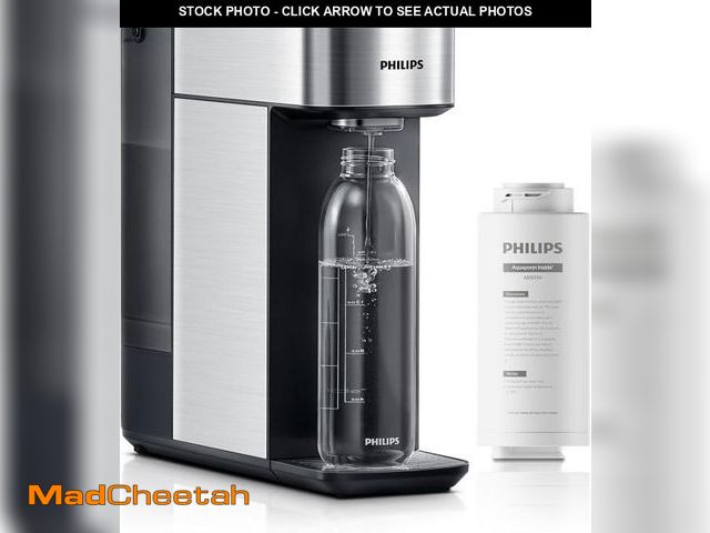 Lot 74-12284916 - Reverse Osmosis Water Filter Countertop, PHILIPS Compact 5-in-1 RO Water Filtration System Purifier ...