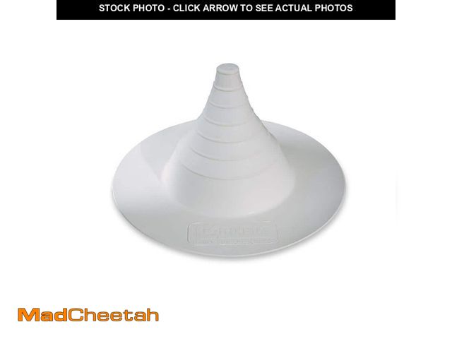Lot 74-14361055 - Single-Ply Roofing Cured Synthetic Self-Adhering Pipe Seal (White) 1 in. x 6 in. - UNUSED