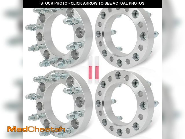 Lot 74-13568552 - ECCPP 4PCS change bolt pattern from 8x6.5 to 8x170 Wheel Adapters Conversion 1.5" 8 Lug 9/16" 126mm ...