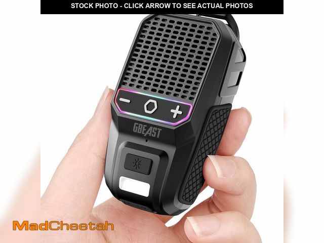 Lot 74-14267490 - GBEAST 2026 Upgrade Wearable Bluetooth Speaker, Clip-On Mini Portable Speakers All Day Playtime Wate...
