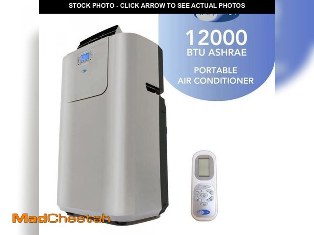 Lot 74-12094254 - Whynter 7,000 (DOE) BTU Portable Air Conditioner Cools 400 Sq. Ft. with Dehumidifier, Remote, and Fi...