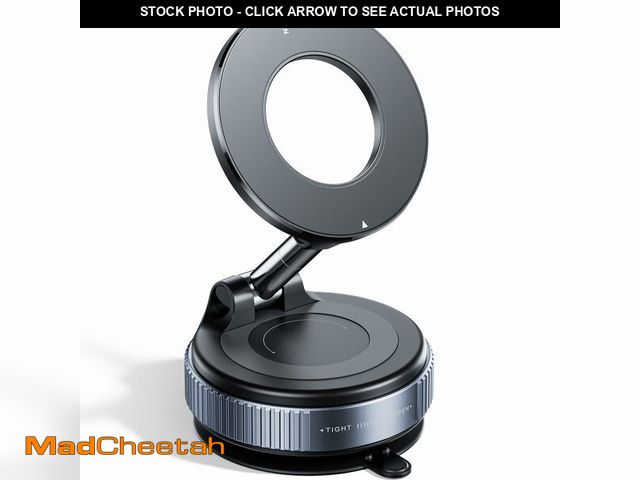 Lot 74-12705227 - REOKILY 2026 Upgraded Vacuum Magnetic Car Phone Holder 360ÃÂ° Reinforced 96LBS Ultra Suction Cup Ph...