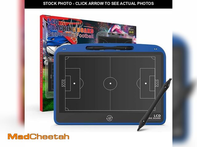 Lot 74-10956184 - mom&amp;myaboys 13.5 inch Electronic Football Tactical Board Basketball Coaching Board LCD Soccer St...