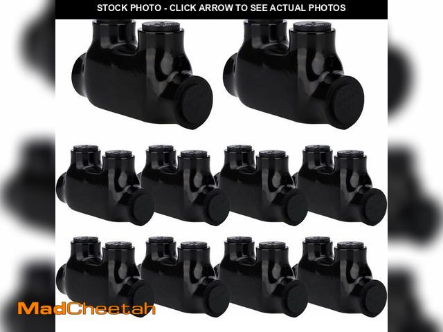 Lot 74-12323819 - Baomain 10PCS Insulated in-line Splice Connector Wire Connectors Multi Cable Connector, 2 Ports 1/0-...