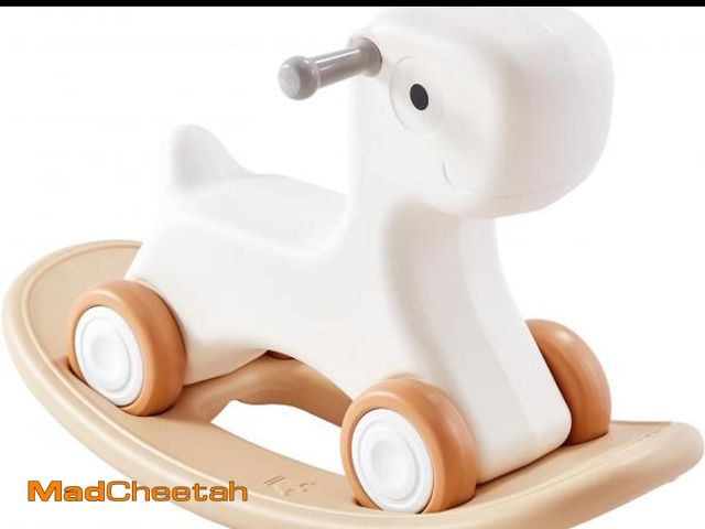 Lot 74-12366406 - VEVOR 3 in 1 Baby Rocking Horse for Toddlers 1-3 Years,Rocking Horse with Detachable Balance Board a...