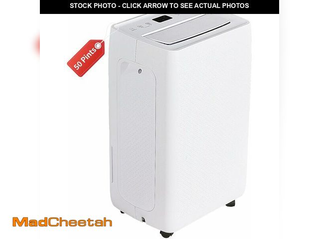 Lot 74-13733914 - OLIXIS 3,500 Sq. Ft Dehumidifier, 50 Pints Dehumidifier for Basement with Drain Hose, 4.5L/1.19 Gall...