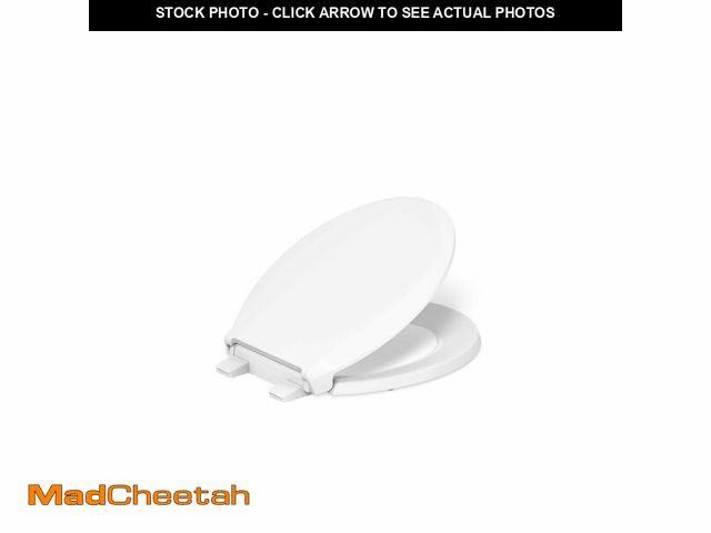 Lot 74-14283189 - KOHLER 4639-RL-0 Cachet ReadyLatch Round Toilet Seat Soft Close, White - UNUSED