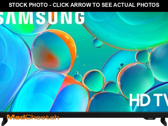 Lot 74-12098488 - Samsung 32-Inch Class HD H5000F Smart TV (2025 Model) HDR, Object Tracking Sound Lite, Knox Security...