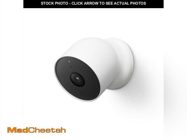 Lot 74-13625338 - Google Nest Cam Outdoor or Indoor, Battery - 2nd Generation - 1 Pack - USED