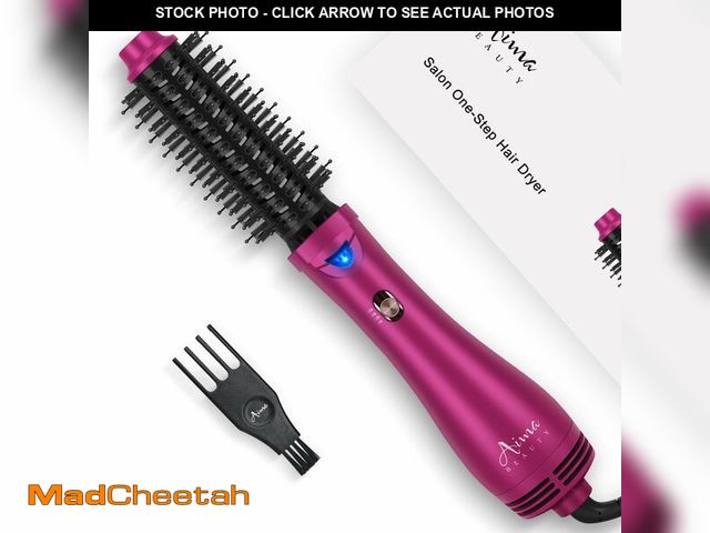 Lot 74-13957635 - Aima Beauty One Step Hair Dryer &amp; Volumizing Hot Air Brush, Ceramic Straightener Brush, Curler &...