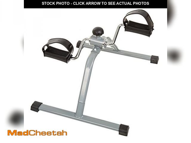 Lot 74-12400215 - Under-Desk Stationary Bike - Indoor Below-Desk Exercise Pedal Fitness Machine for Legs, Physical The...