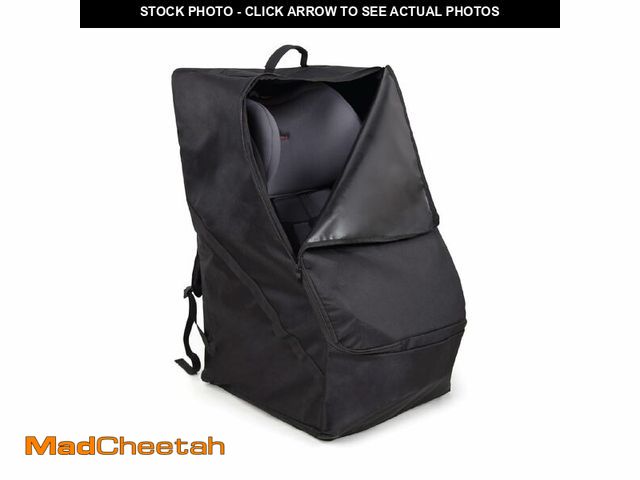 Lot 74-14153722 - The Peanutshell Carseat Travel Bag for Airplane, Durable Padded Bag Gate Check Easy Carry Airport Ca...