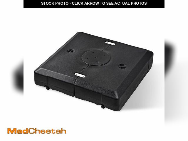 Lot 74-12897883 - paramondo Patio Umbrella Base, 220 lb Capacity Water &amp; Sand Filled Weighted Base Outdoor Umbrell...