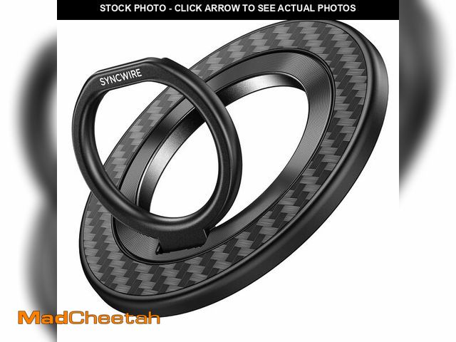 Lot 74-13720234 - SYNCWIRE Carbon Fiber Magnetic Phone Ring Holder for MagSafe - Magnet Phone Grip Stand with 360ÃÂ° ...