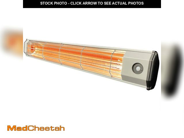 Lot 74-13037486 - HEAT STORM 6000-Watt / 20,000-BTUs - Infrared Quartz Wi-Fi Enabled Weather-Proof Silent 240-Volt Ele...