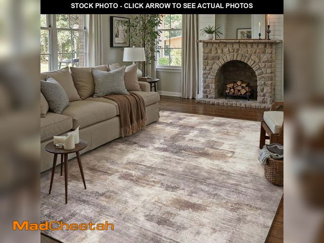 Lot 74-12668021 - BERTHMEER 8'x10' Large Area Rugs Abstract Rugs for Living Room Bedroom Dining Room Farmhouse Modern ...