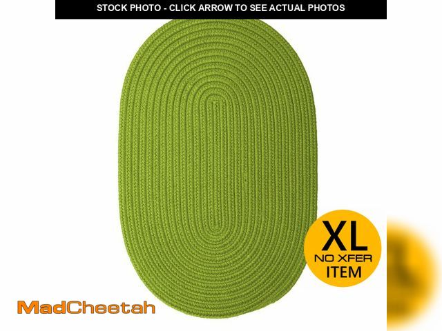 Lot 74-12895443 - Colonial Mills Murray - Bright Green 8' x 11' - UNUSED