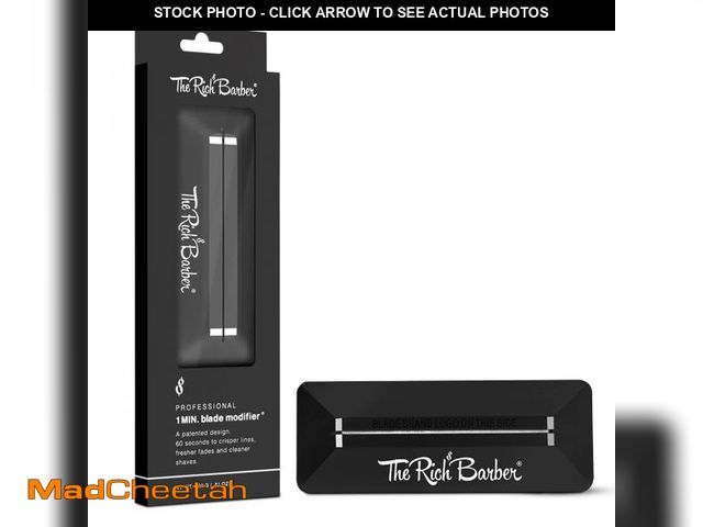 Lot 74-11557600 - The Rich Barber 1 Minute Blade Modifier - Trimmer Blade Sharpener with Diamond Metal Stone for Profe...