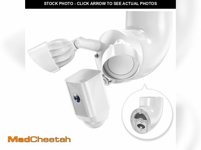 Lot 74-12971574 - Eave Mount for Ring Floodlight Cam Wired Pro/Plus, Wired Ring Smart Lighting/Blink/Wyze Floodlight C...