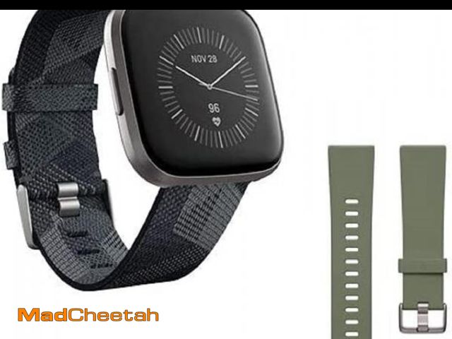 Lot 74-12326279 - Fitbit Versa 2 Special Edition Health and Fitness Smartwatch with Heart Rate, Music, Alexa Built-In,...