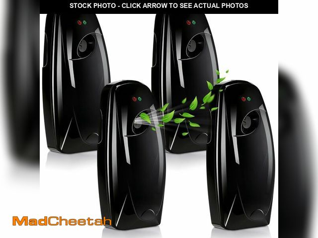 Lot 74-14211143 - Maxcheck 4 Pcs Automatic Air Freshener Spray Dispenser Wall Mounted Automatic Spray Dispenser Air Fr...
