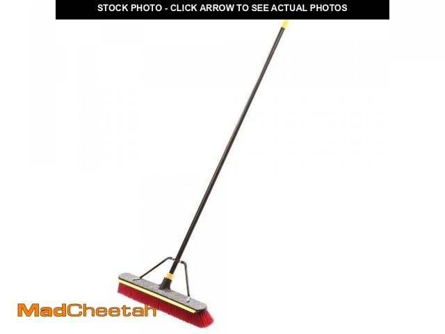 Lot 74-12494493 - Quickie 2-in-1 Squeegee Push Broom - USED