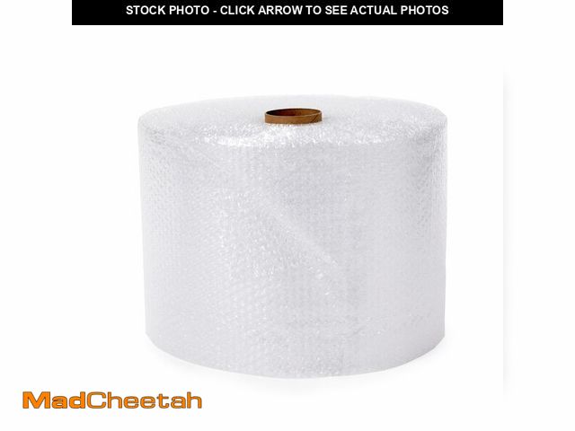 Lot 74-13802271 - Basics Bubble Wrap for Moving, Packing, Shipping and Storage, Perforated Protective Cushioning for F...