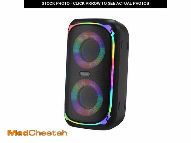 Lot 74-12688544 - OKKO Sonic Bass V4 Portable Bluetooth Speaker â Wireless Party Speaker with Deep Bass, Karaoke Spe...