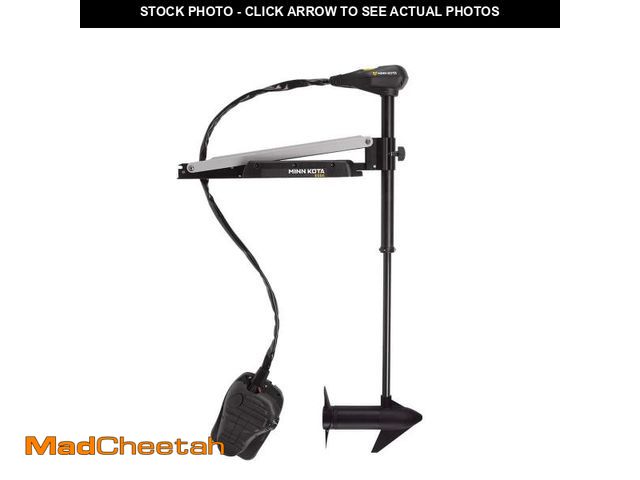 Lot 74-12511659 - Minn Kota Edge Bow-Mount Electric Trolling Motor with Foot Pedal Control Ã¢â¬â 45 Lb. Thrust, 45 ...