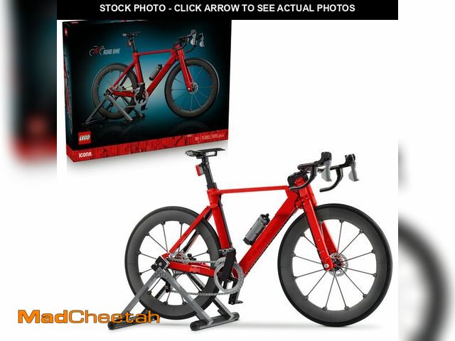 Lot 74-14261825 - LEGO Icons Road Bike - Building Set for Adults, Ages 18+ - Model Racing Bike with Realistic Details ...