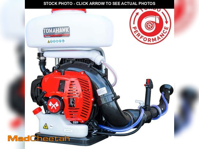 Lot 74-14328232 - Tomahawk Power 3 HP Turbo Boosted Backpack Fogger for Mosquito ZIKA Protection - UNUSED