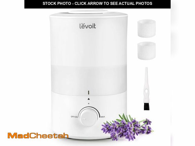 Lot 74-14382453 - Levoit Humidifiers for Bedroom, Quiet, 3L Cool Mist, Essential Oil Diffuser - UNUSED