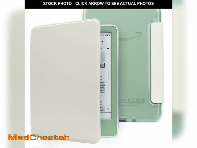 Lot 74-14335097 - HOICHOE Case for 6" Kindle 11th Generation 2024/2022 Release, Light PU Leather Cover and Transparent...