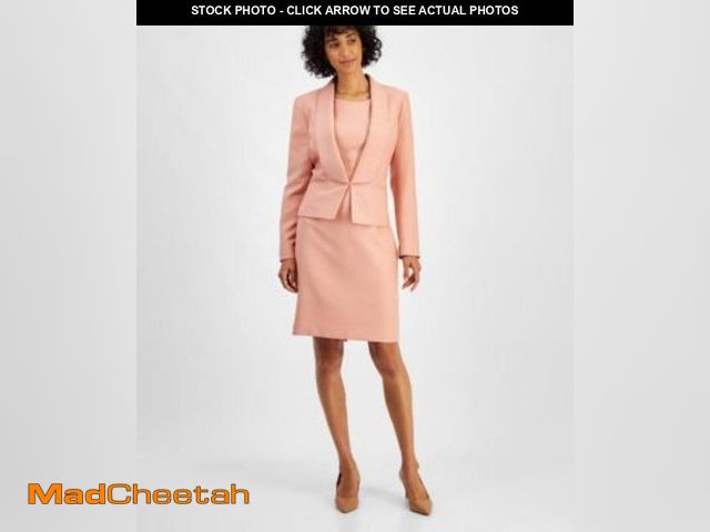 Lot 74-12419294 - (STAIN IN PICTURES) Le Suit Women's Jacket/Dress Suit, Dusty Rose Size: 6 - USED