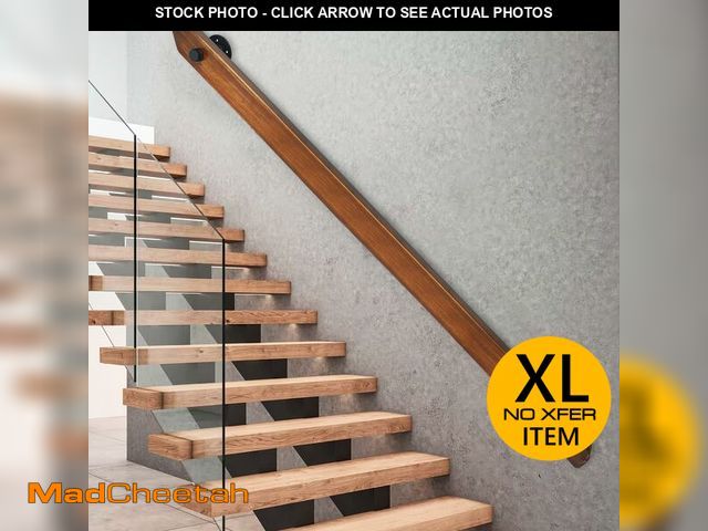 MadCheetah.com - Lot 74-13009804 - (MISSING HARDWARE) Wood Handrails ...