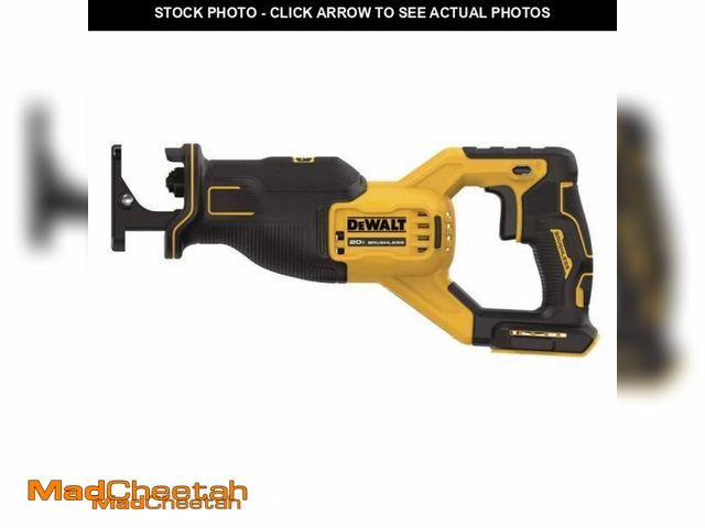 Lot 74-11349324 - DEWALT 20V MAX XR Cordless Brushless Reciprocating Saw (Tool Only) DCS382B - USED