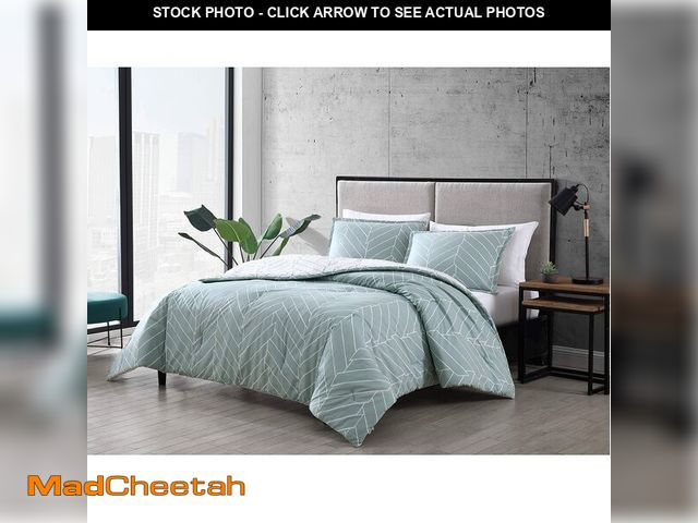 Lot 74-13541526 - City Scene - King Duvet Cover Set, 100% Soft Cotton Bedding for Year Round Comfort, 3 Piece Bed Set ...